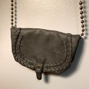 Leather crossbody